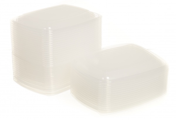 Крышка 700 и 1000 мл 1 секция 50 шт.