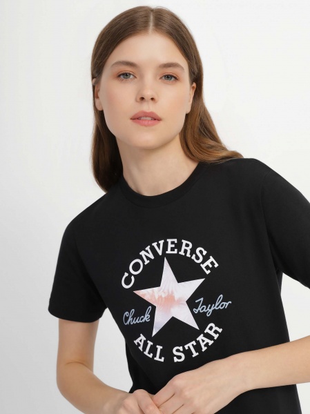Футболка Converse CHUCK PATCH INFILL TEE 10025041-001 р.L чорний