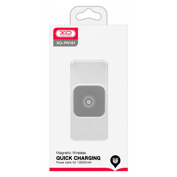 Внешний аккумулятор (Powerbank) Xo 10000 mAh white (XO-PR161 20W 10000mAh white) 