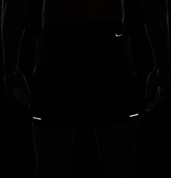 Шорты Nike M NK DF SECONDSUNRISE 5BF SHRT DV9311-010 р. XL черный