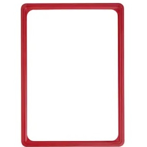 Рамка плакатная PR-PLA 002 красная А2 