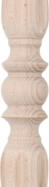 Балясина бук фрезована Тип-18 55х55х900 мм