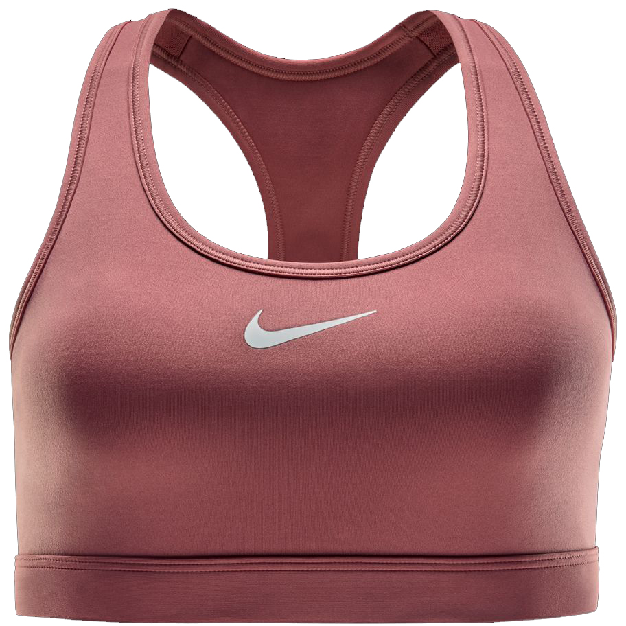 Бра Nike W NK SWSH MED SPT BRA DX6821-634 р.S рожевий