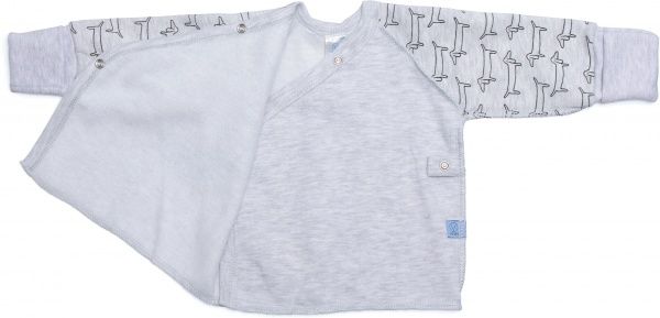 Распашонка детская Baby Veres Taksa р.62 серый 