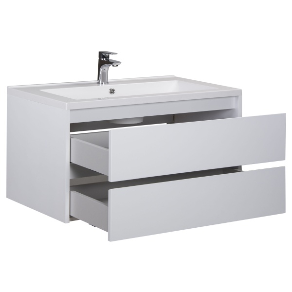 Тумба підвісна Мойдодир Marko 100 с умывальником Cosmopolitan 100