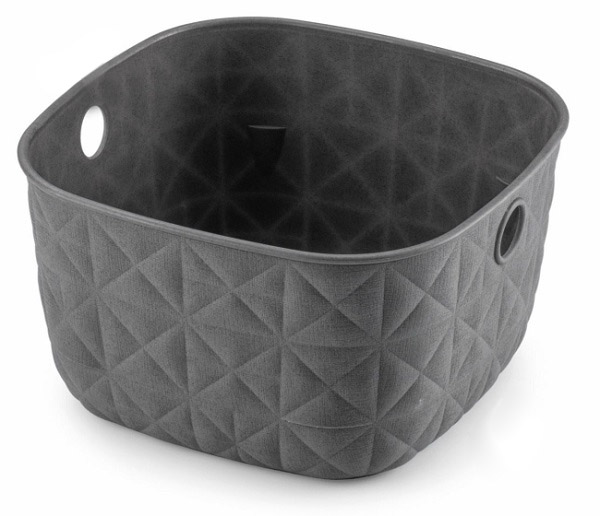 Кошик для зберігання Curver 258722 темно-сірий Softex XS 3 л 111x194x194 мм