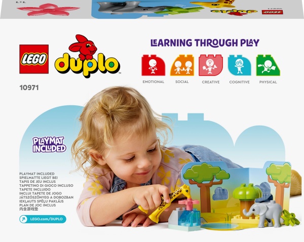 Конструктор LEGO DUPLO Дикі тварини Африки 10971