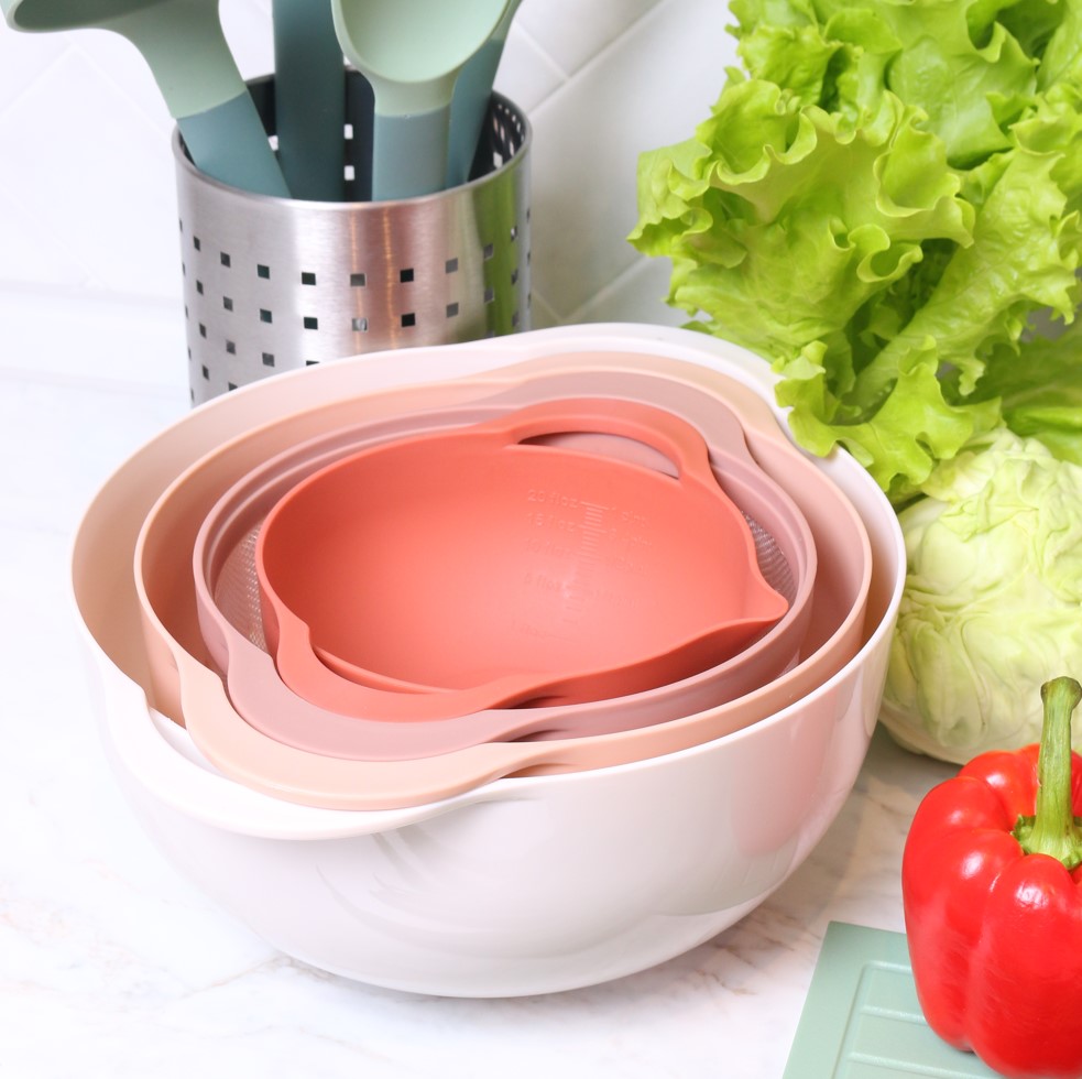 Набор мисок Smart Kitchen by Flamberg Bright 8 предметов