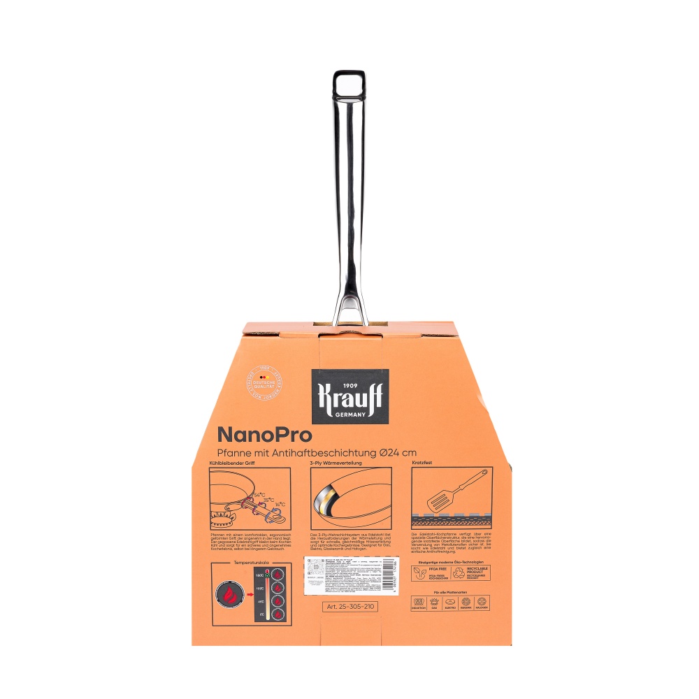 Сковорода Krauff NanoPro 3-ply 24 см 25-305-210