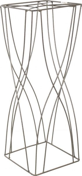 Подставка для цветов Зигзаг 67 см античная бронза 