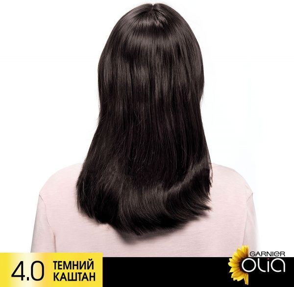 Фарба для волосся Garnier Olia 4.0 темний каштан