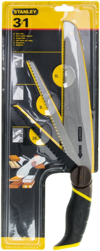 Пила по дереву 250 мм Stanley Standart 0-20-092