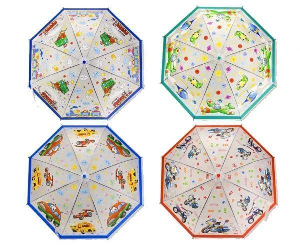 Парасолька 60 см UM5901 4 види в асортименті 