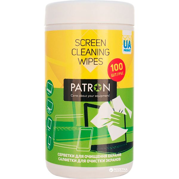 Салфетка Patron f3-027 CS-PN-F3-027 для экранов туба 100 шт. (CS-PN-F3-027) 