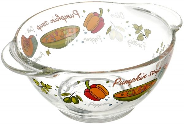 Бульйонниця з ручками Смачний супчик 560 мл Luminarc