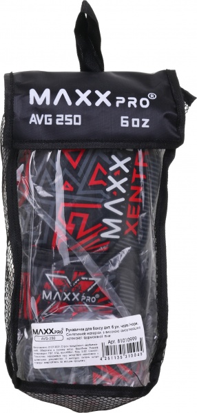 Рукавички для карате MaxxPro AVG-250 р. 6 червоний