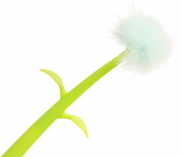 Ручка гелевая Цветок воздуха голубая 