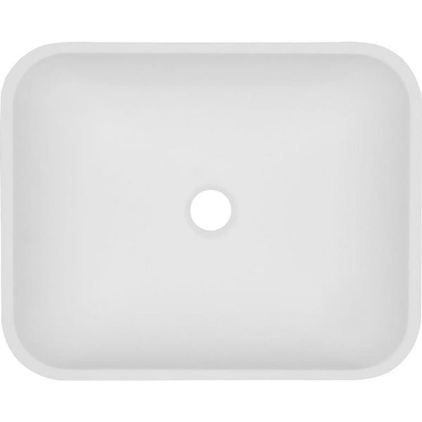 Умывальник EGO MARTEEN (MATTE) из искусственного мрамора 50*40 см