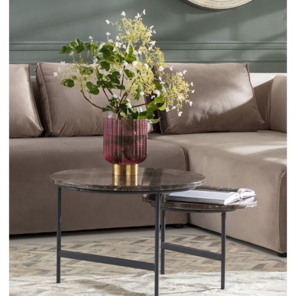 Ваза KARE Design Barfly 24 см ягодная 