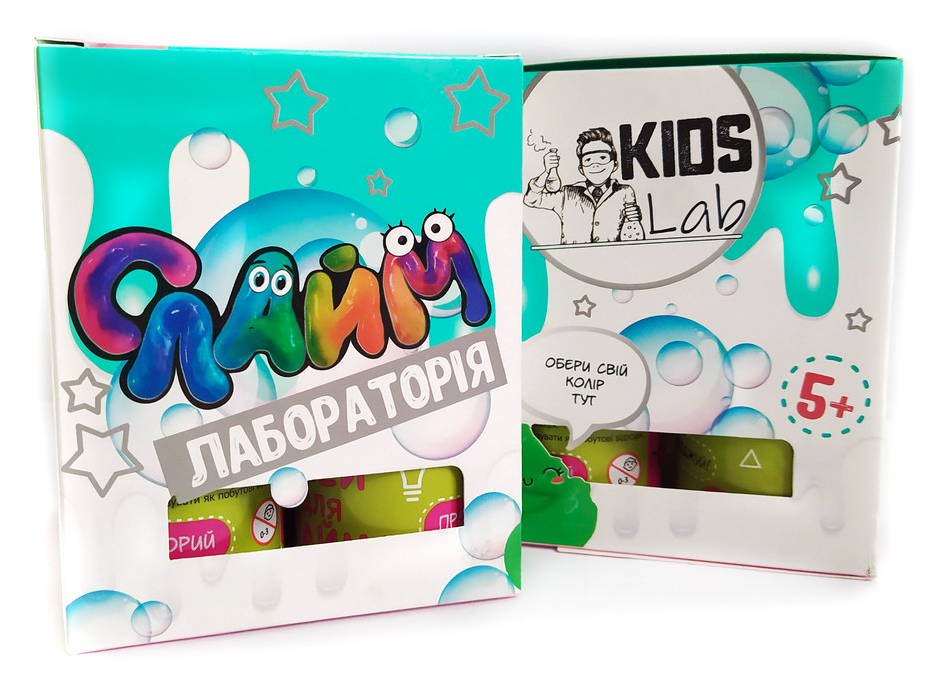 Слайм KIDS LAB Лаборатория №07 0217
