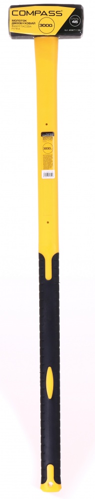 Молоток слюсарний Compass двообуховий 3000 г CP-SHF3000