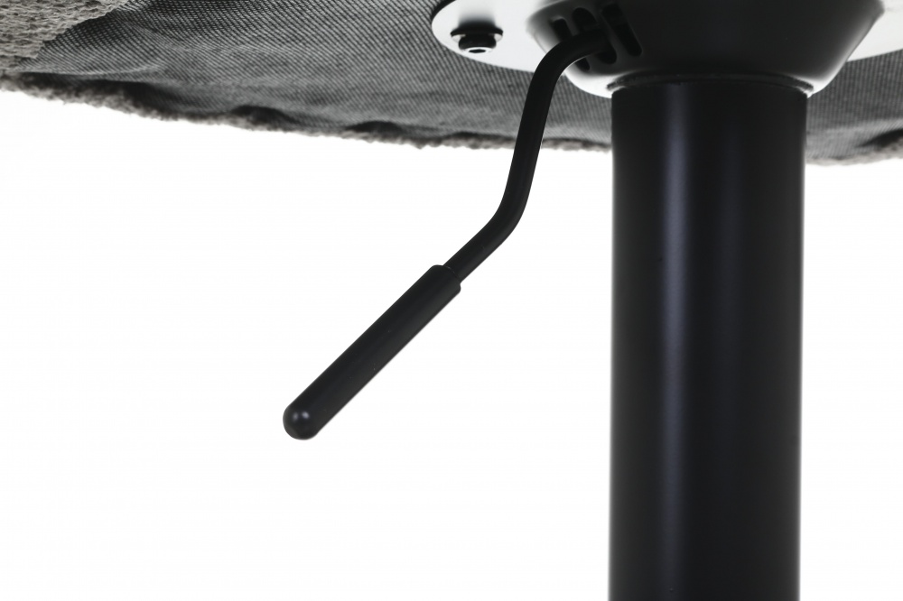 Стул барный ROUND UF TEDDY-14 480х510х910-1110 мм серый