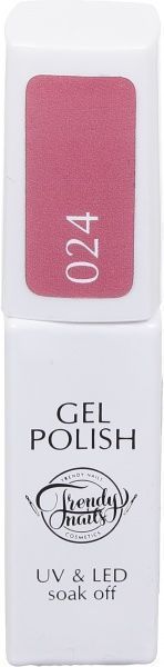 Гель-лак для нігтів Trendy nails Класична палітра №24 8 мл 