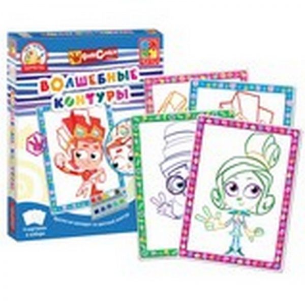 Набір для творчості Vladi Toys Чарівні контури. Фiксики VT4402-22