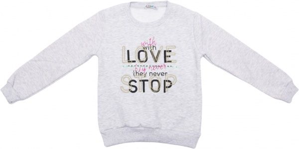 Світшот ALG р.104 меланж 721444 