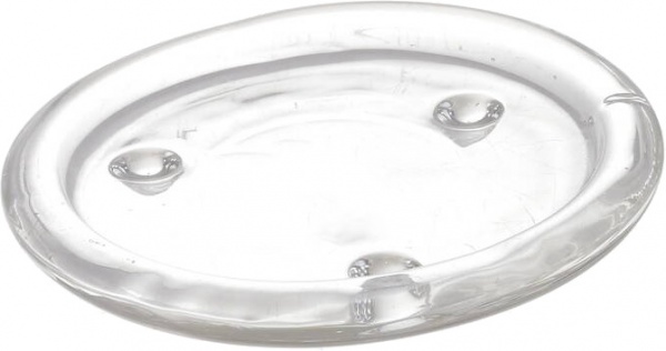 Свічник Royal 10,5х10,5х1,5 см прозорий