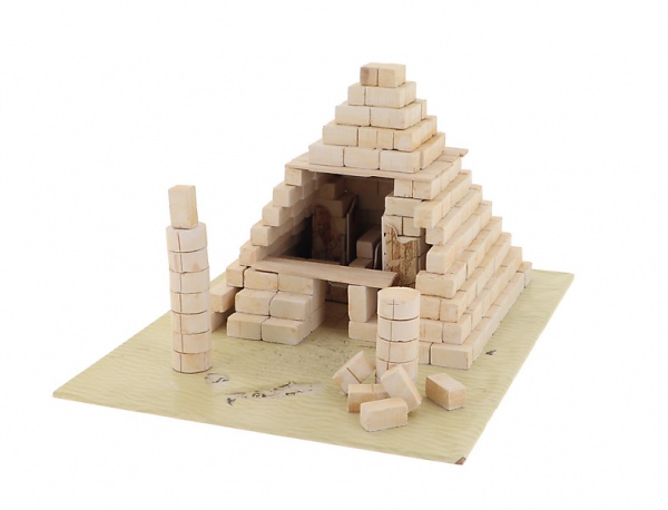 Конструктор Trefl Brick Trick путешествия. Пирамида 61550