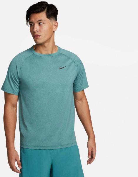Футболка Nike DF READY SS DV9815-379 р.2XL бирюзовый