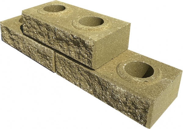 Цегла гіперпресована LEGO-FASAD колота жовта