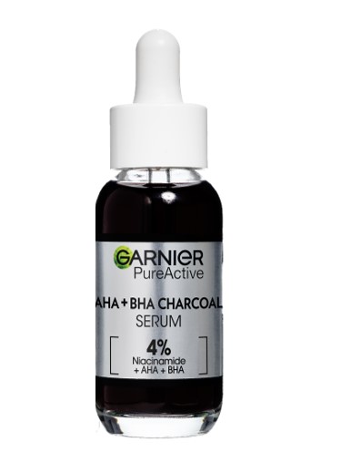 Сыворотка-пилинг Garnier с углем против недостатков кожи лица 30 мл