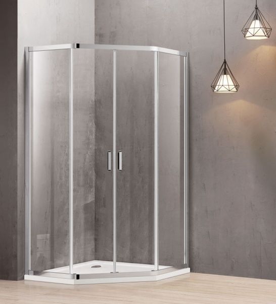 Душова кабіна Bravat Drop Diamond Розсувна 90х90х200