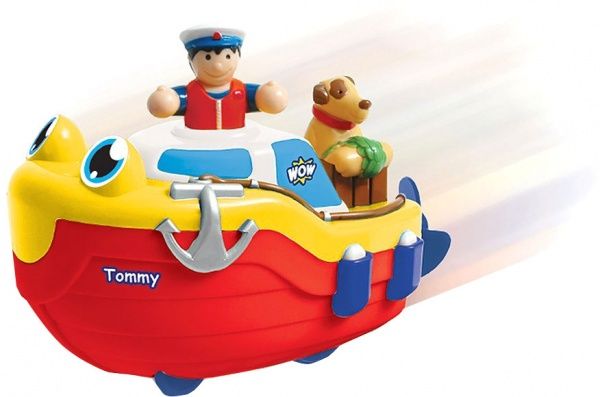 Игрушка Wow Tommy Tug Boat bath toy буксирный лодка 04000