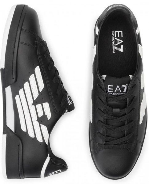 Кросівки EA7 LEATHER_SNEAKER X8X043-XK075-A120 р.US 6 чорний