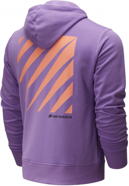 Джемпер New Balance MT01535NV2 MT01535NV2 р. XL фіолетовий