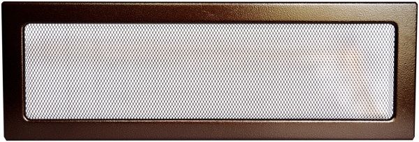 Решетка каминная  4FIRE 17х50 антик медь