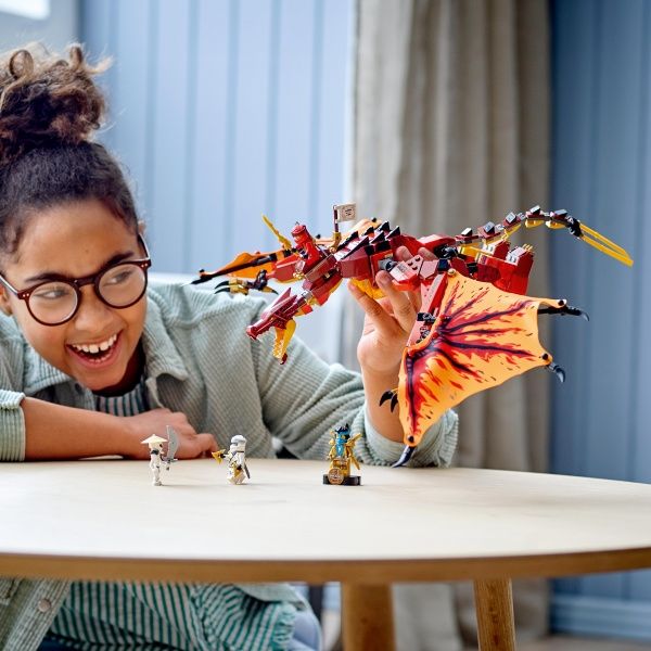 Конструктор LEGO Ninjago Атака огненного дракона 71753