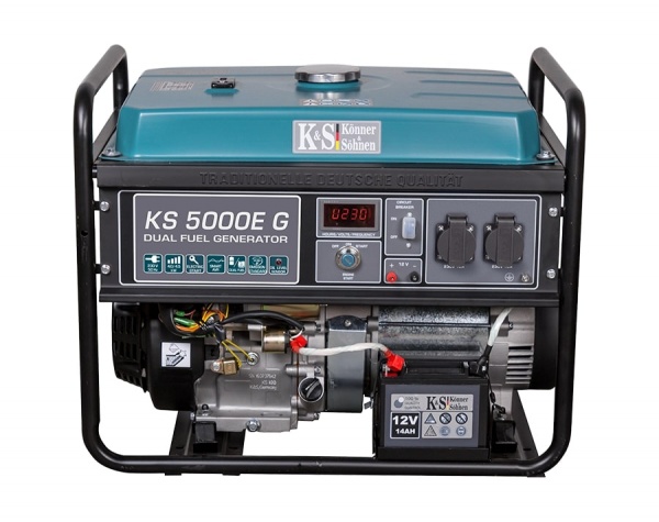 Генератор комбинированный Konner&Sohnen KS 5000E G