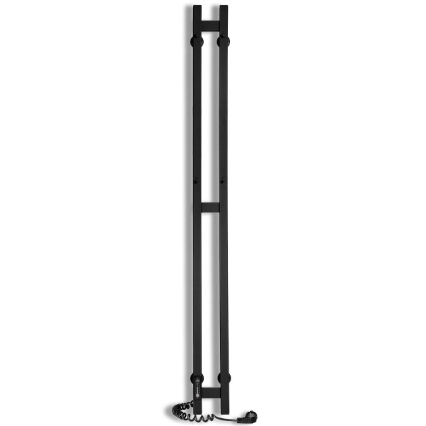 Рушникосушарка електрична Laris Дует ЧФ(Ч) 3 80х1200 Е Л (чорний колір) R3