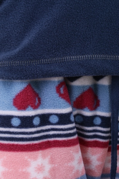 Костюм домашний женский La Nuit Home Christmas Bear р. XL синий с принтом 