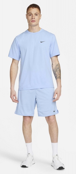 Футболка Nike DF UV HYVERSE SS DV9839-479 р.M блакитний