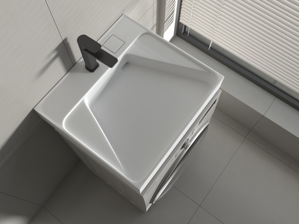 Умивальник над пральною машиною Water House Compact Space Drift 60х55х10,5 см