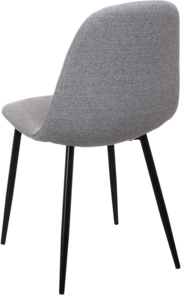 Стул обеденный Центр Меблів REED 44х51х84 см (UF862-07) светло-серый / черный
