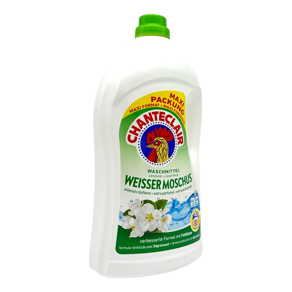 Гель для машинной и ручной стирки Chante Clair Белый мускус 3,6 л