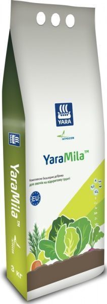 Удобрение для овощей открытого грунта YaraMila 3 кг