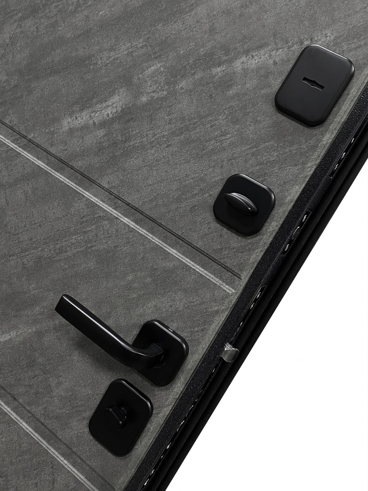 Двері вхідні Двері БЦ Січ бетон 2050х860 мм праві