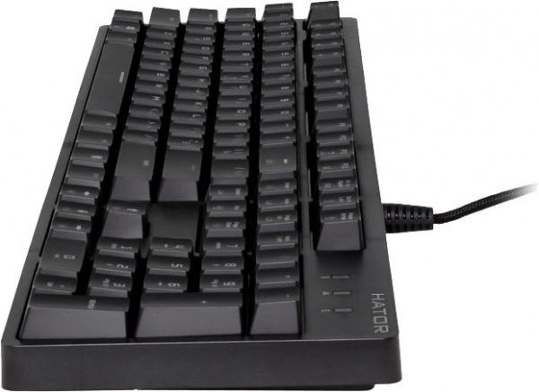 Клавиатура Hator Rockfall USB Mechanical Blue UA (HTK-604) black